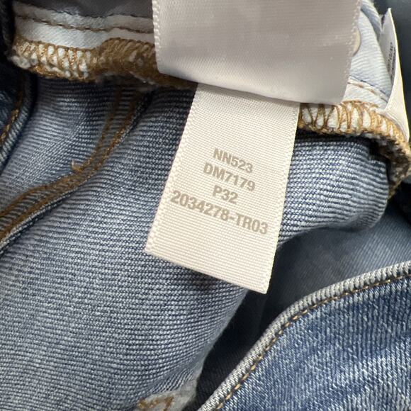 Madewell Mid-Rise Kick Out Stretch Womens Jeans Blue Size 32 Petite - Picture 11 of 11